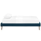 Modway Loryn Twin Fabric Bed Frame with Round Splayed Legs FredCo