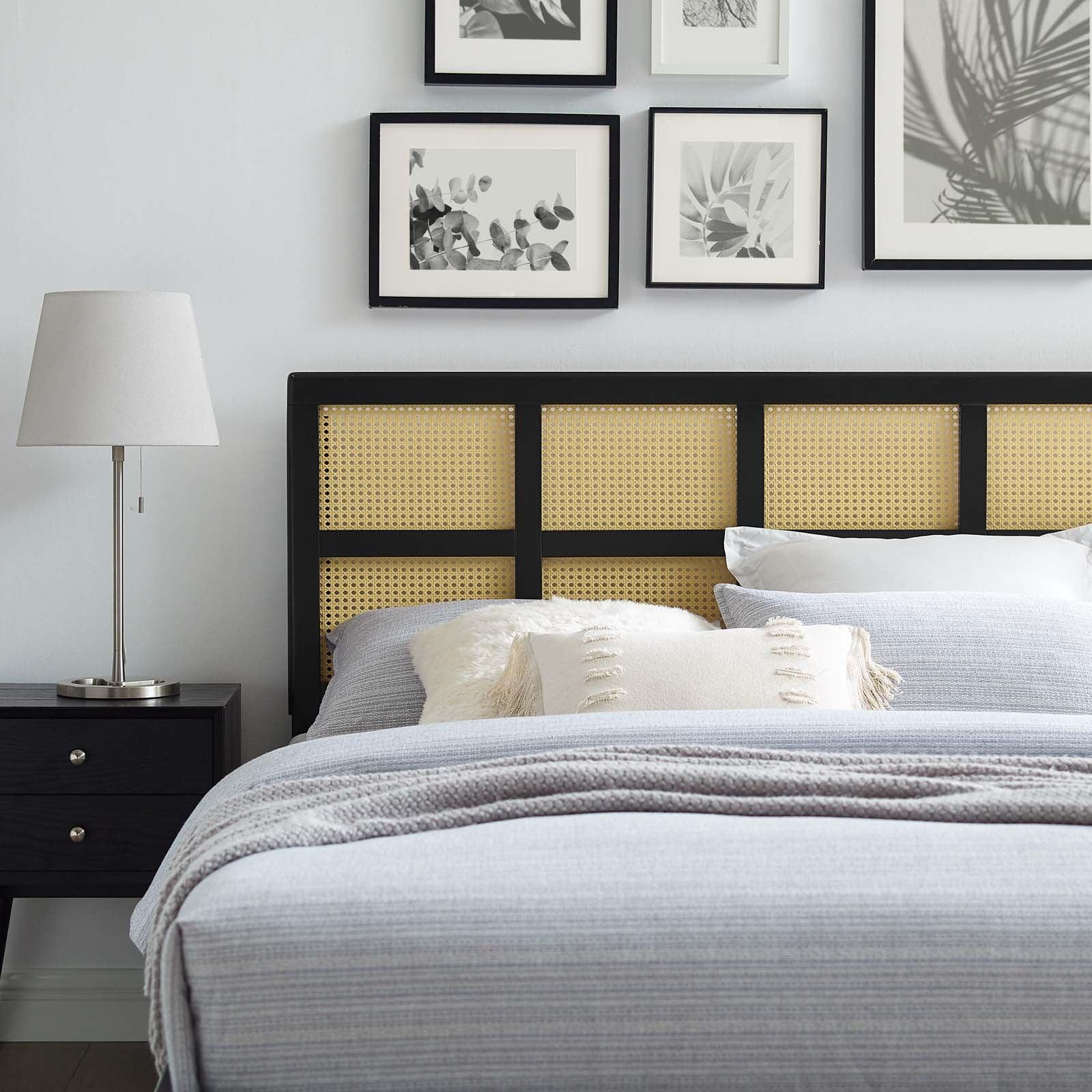 Modway Luana Cane King Headboard FredCo