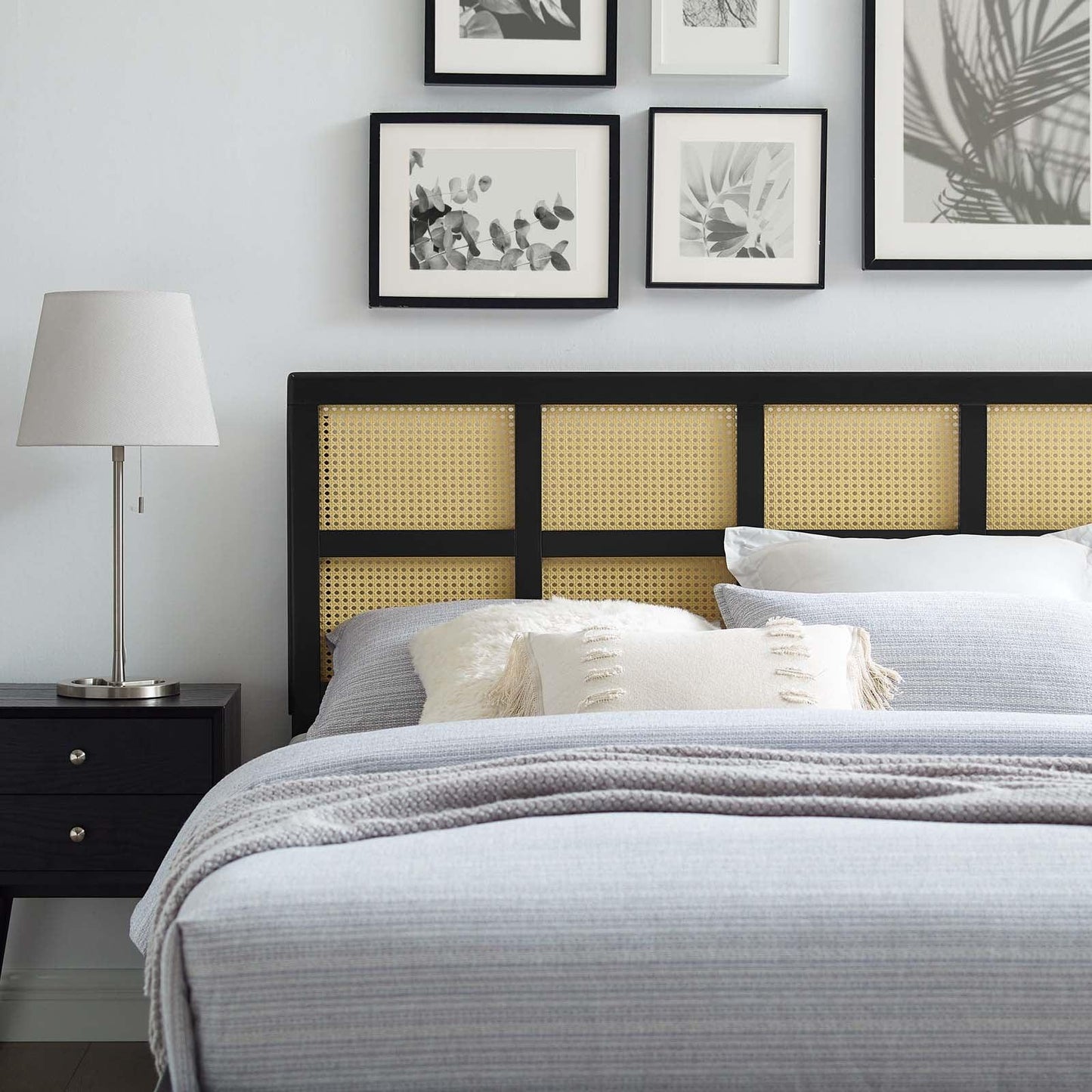 Modway Luana Cane Queen Headboard FredCo