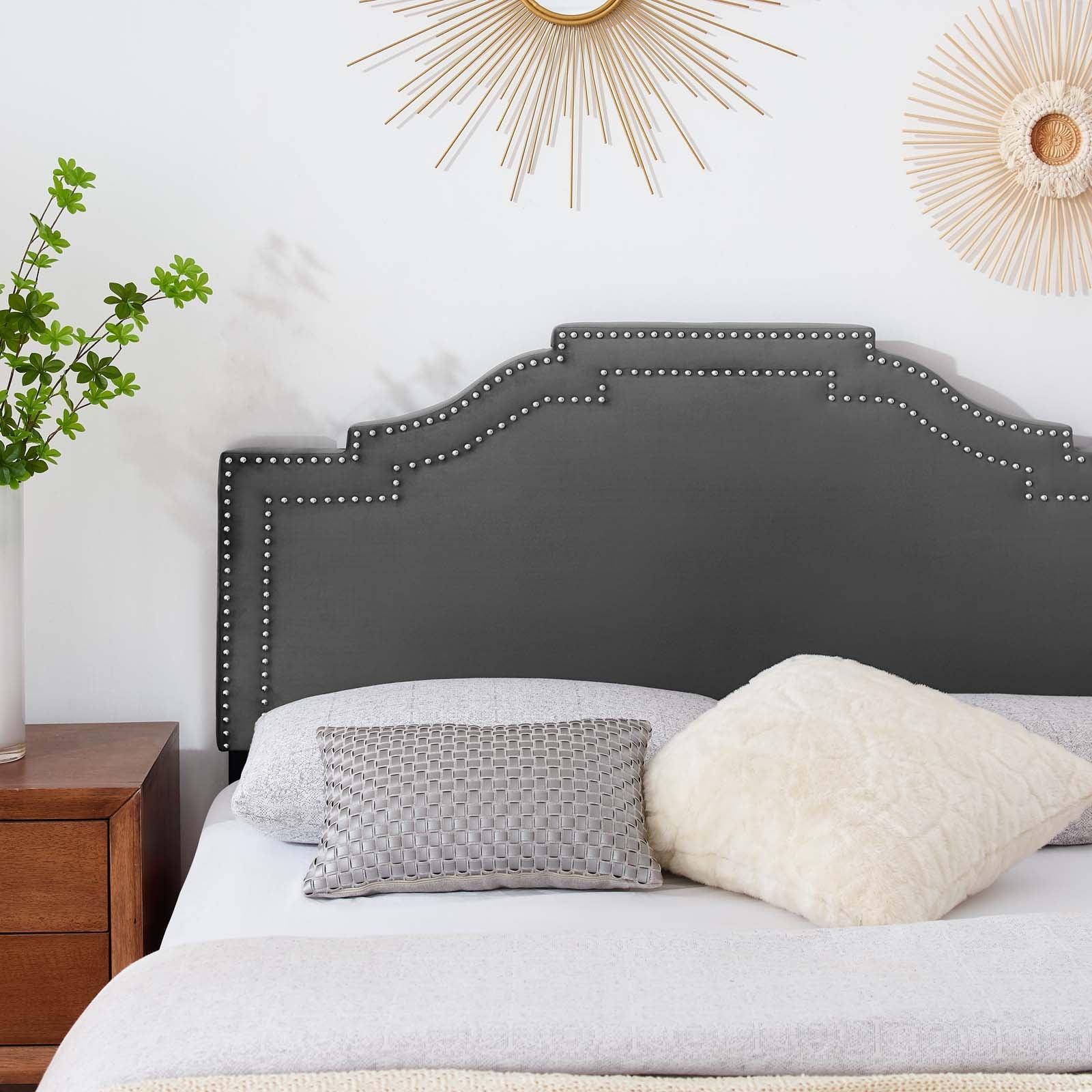 Modway Lucia King/California King Performance Velvet Headboard FredCo