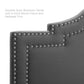Modway Lucia King/California King Performance Velvet Headboard FredCo