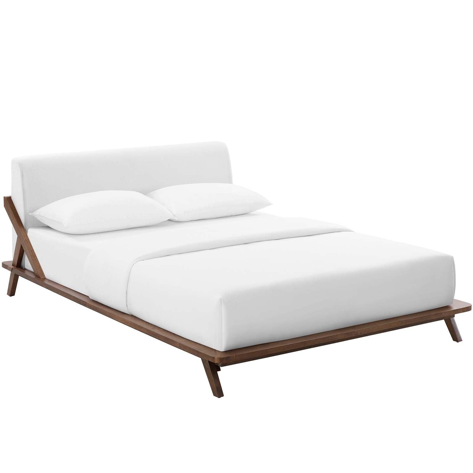Modway Luella Queen Upholstered Fabric Platform Bed FredCo