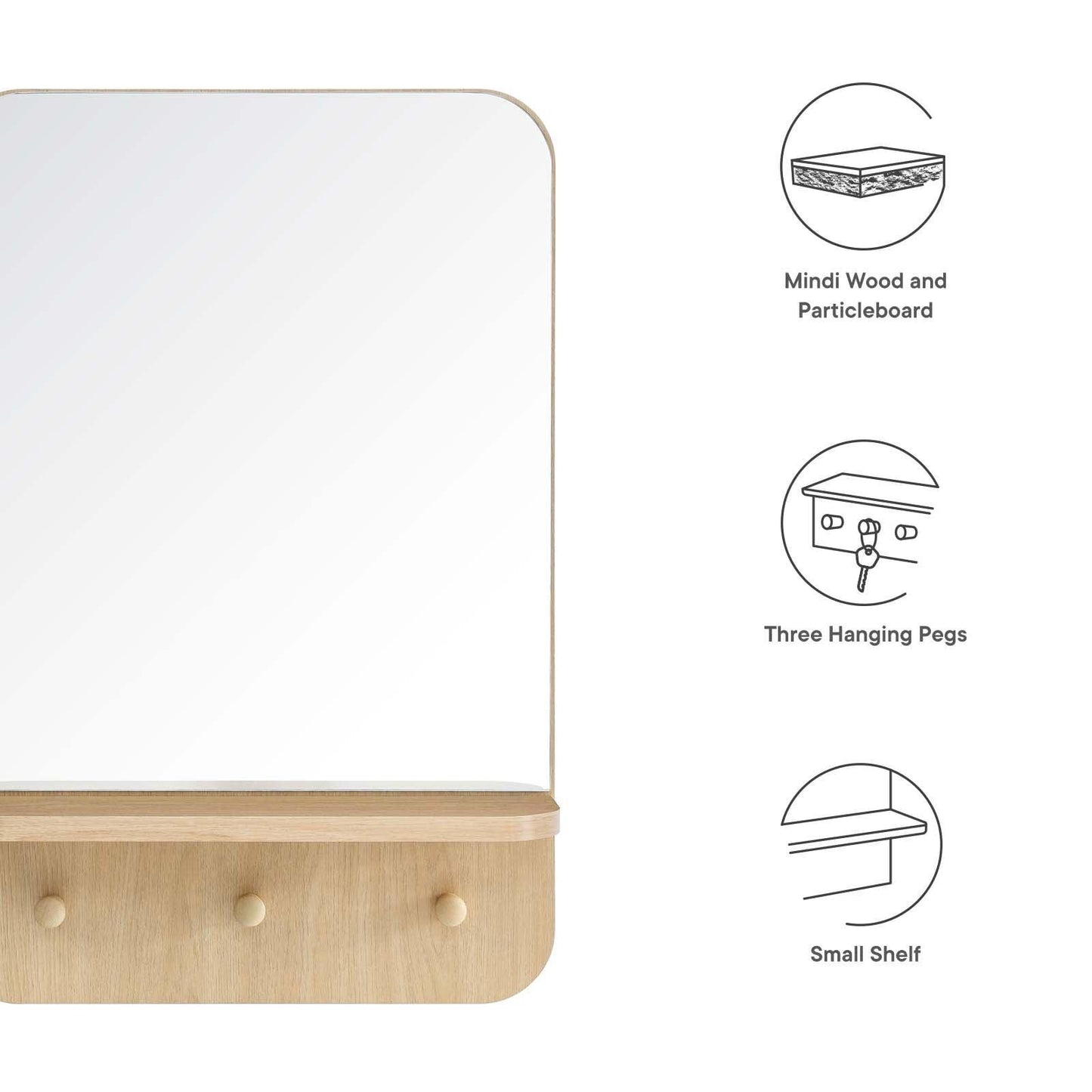 Modway Lumina Mirror FredCo