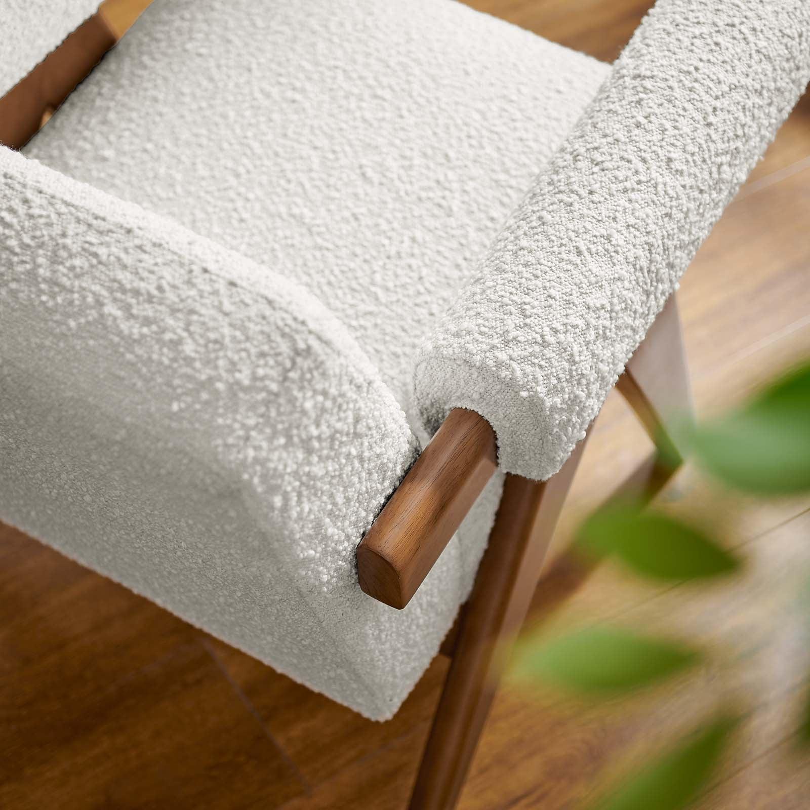 Modway Lyra Boucle Fabric Armchair, EEI-6502 FredCo