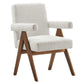 Modway Lyra Boucle Fabric Dining Room Chair - Set of 2, EEI-6506 FredCo