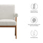 Modway Lyra Boucle Fabric Dining Room Chair - Set of 2, EEI-6506 FredCo