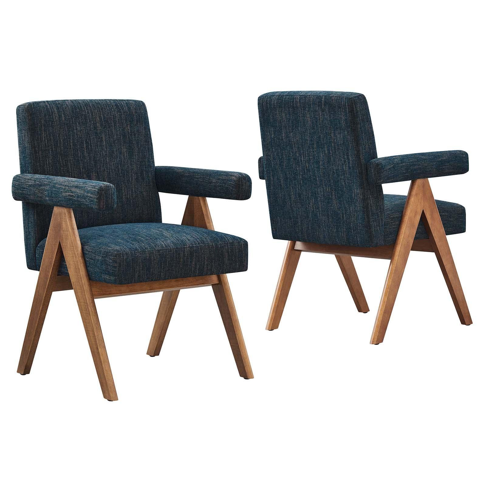 Modway Lyra Fabric Dining Room Chair - Set of 2, EEI-6507 FredCo