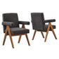 Modway Lyra Fabric Dining Room Chair - Set of 2, EEI-6507 FredCo