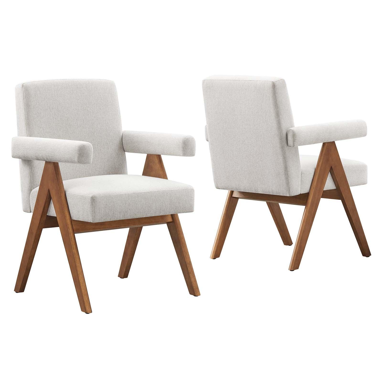 Modway Lyra Fabric Dining Room Chair - Set of 2, EEI-6507 FredCo