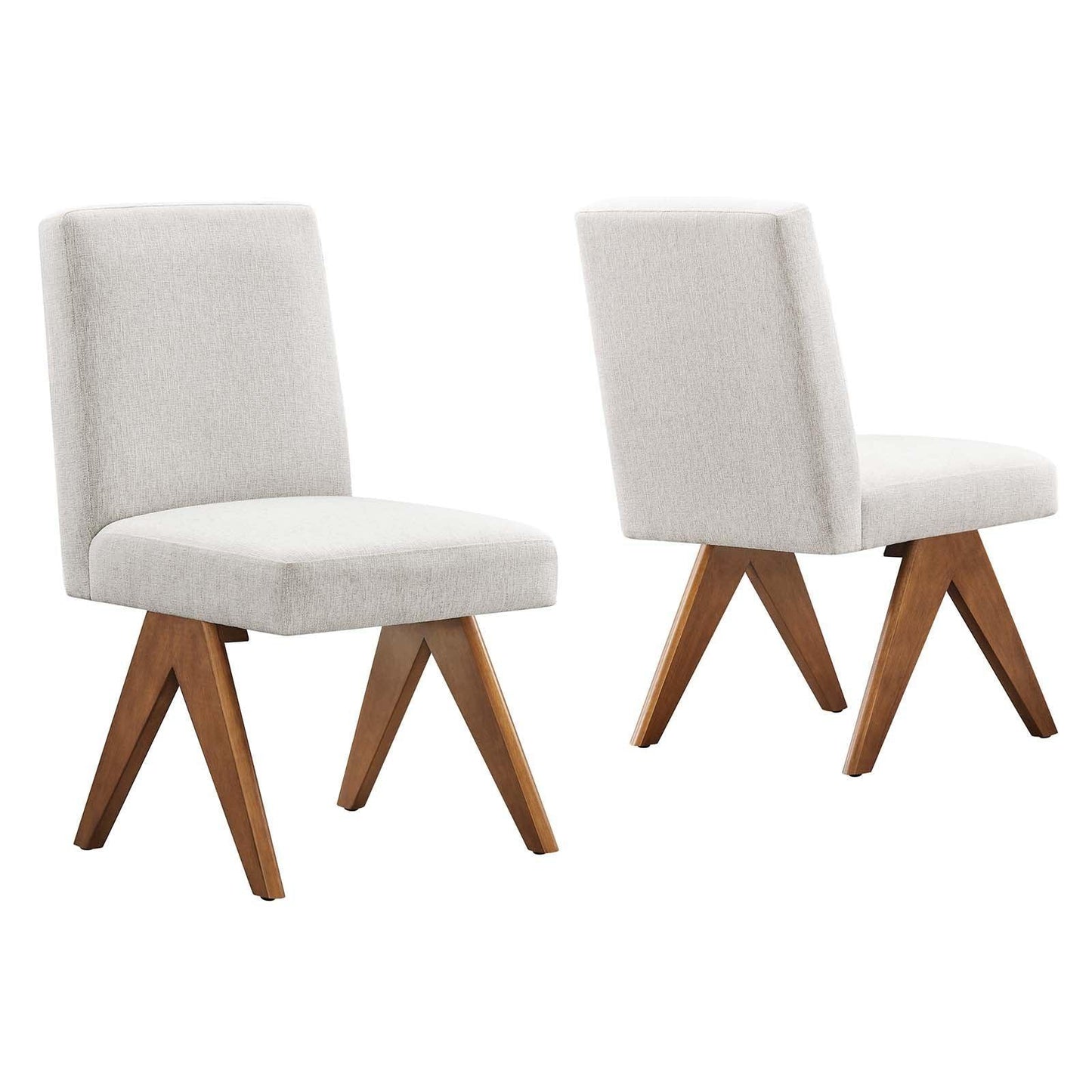 Modway Lyra Fabric Dining Room Side Chair - Set of 2, EEI-6509 FredCo