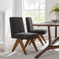 Modway Lyra Fabric Dining Room Side Chair - Set of 2, EEI-6509 FredCo