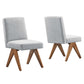 Modway Lyra Fabric Dining Room Side Chair - Set of 2, EEI-6509 FredCo