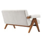 Modway Lyra Fabric Loveseat, EEI-6505 FredCo