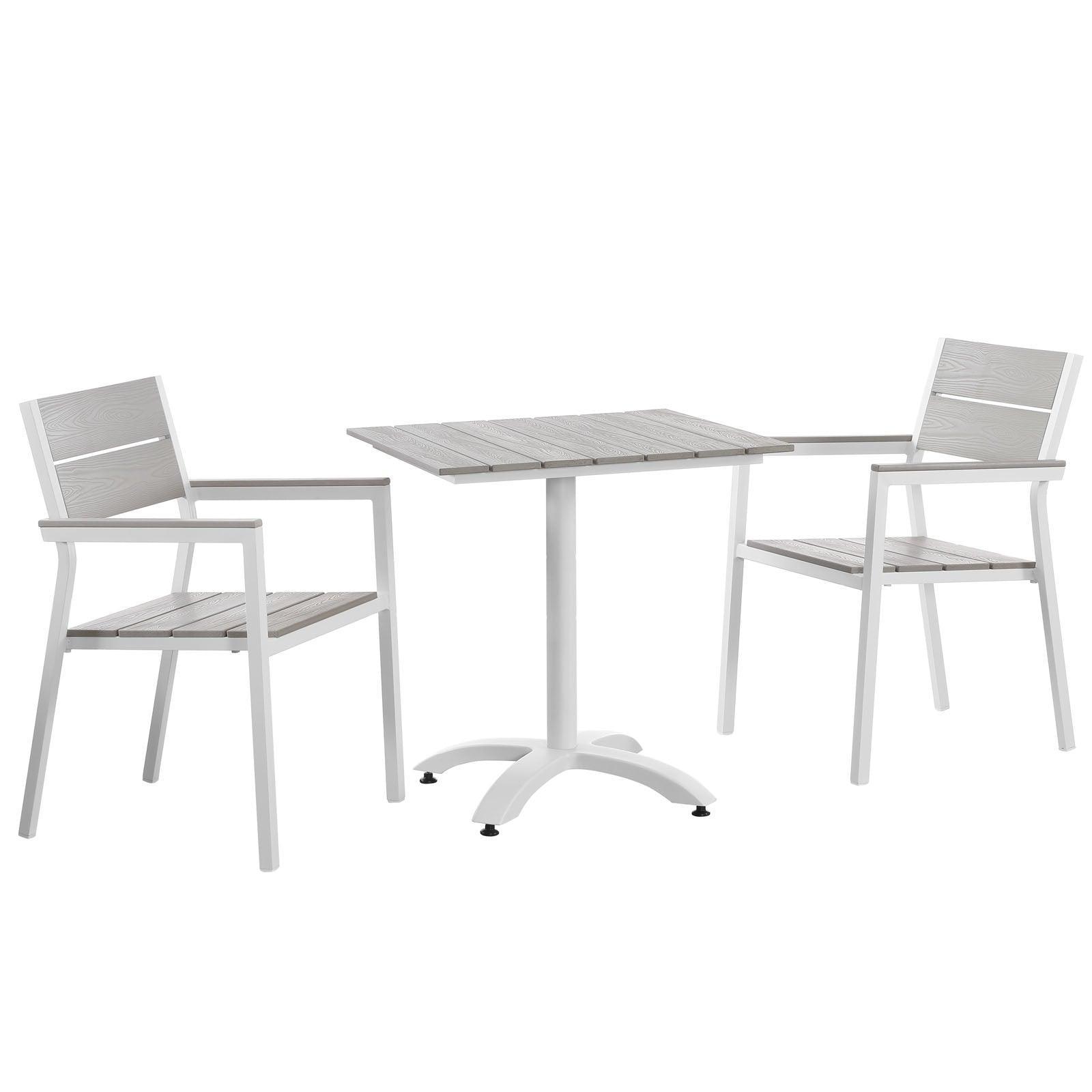 Modway Maine 3 Piece Outdoor Patio Dining Set, EEI-1759 FredCo