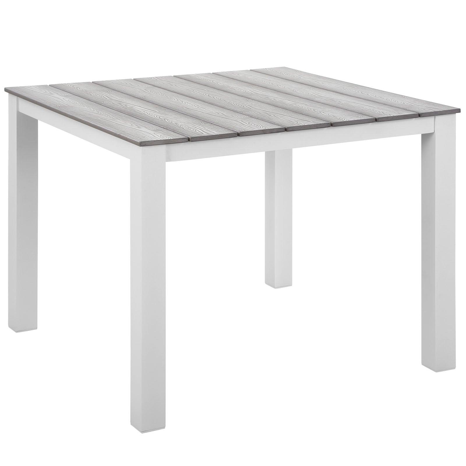 Modway Maine 40" Outdoor Patio Dining Table FredCo