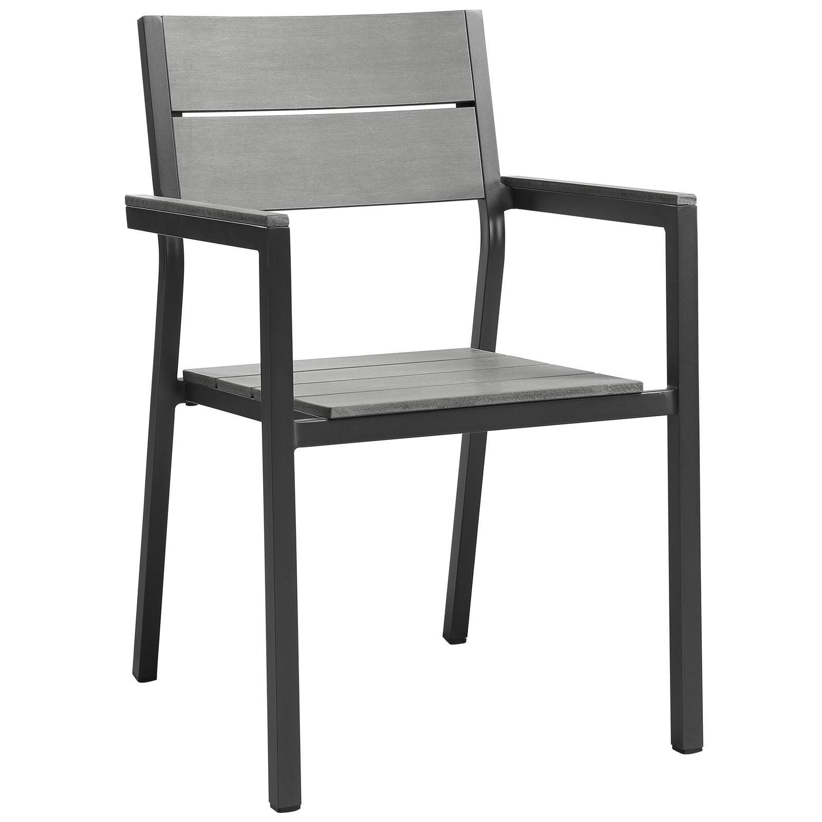 Modway Maine 5 Piece Outdoor Patio Dining Set FredCo