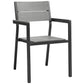Modway Maine 5 Piece Outdoor Patio Dining Set FredCo