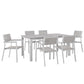 Modway Maine 7 Piece Outdoor Patio Dining Set FredCo
