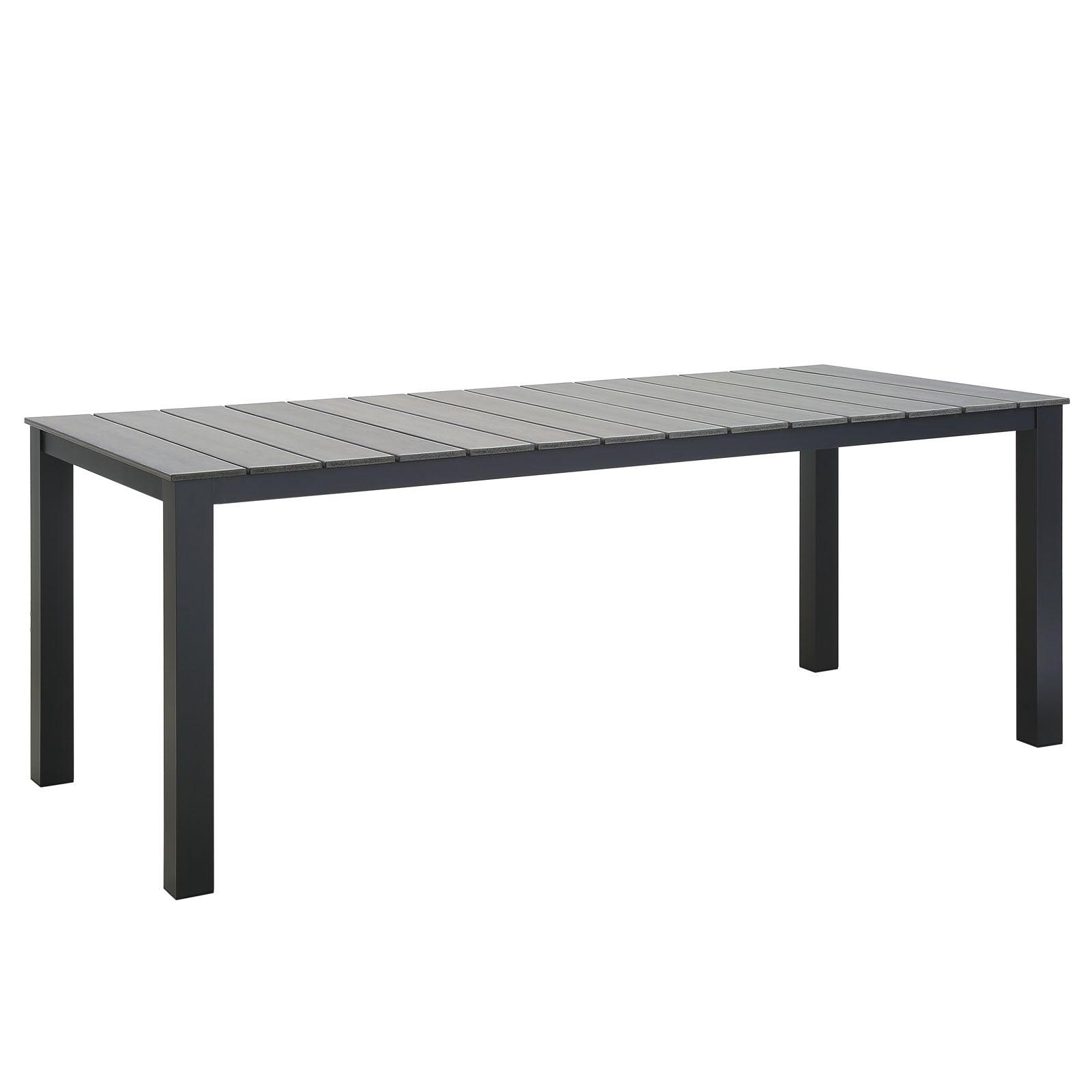 Modway Maine 80" Outdoor Patio Dining Table FredCo