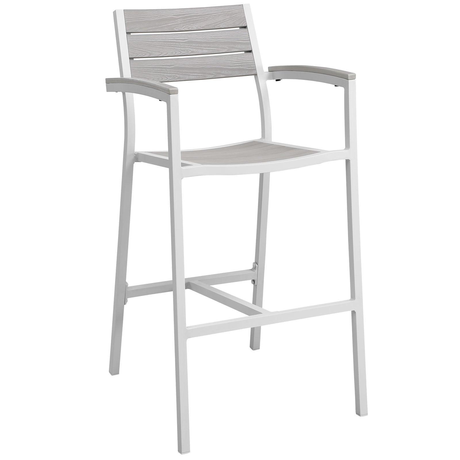 Modway Maine Outdoor Patio Bar Stool FredCo