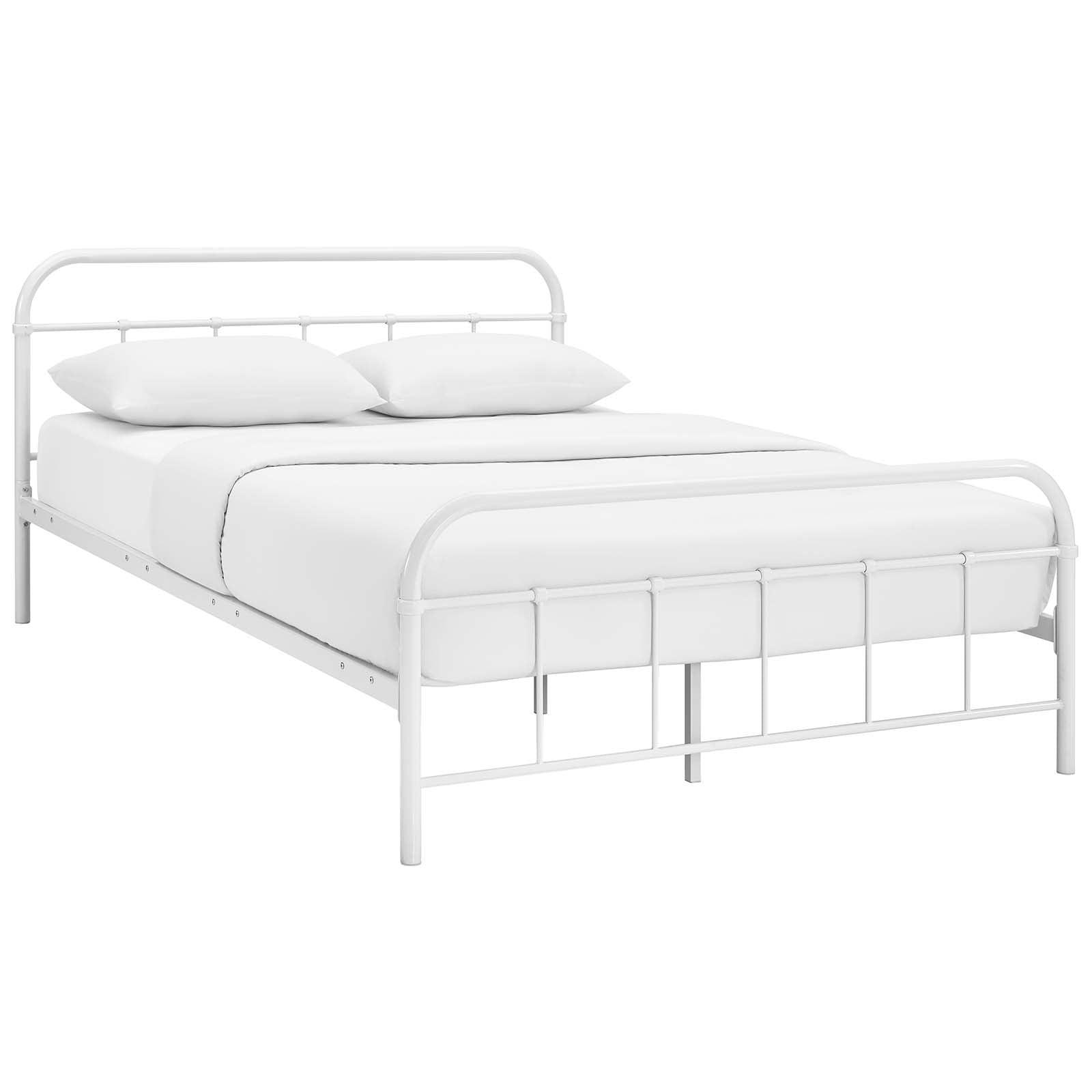Modway Maisie Queen Stainless Steel Bed Frame FredCo