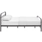 Modway Maisie Queen Stainless Steel Bed Frame FredCo