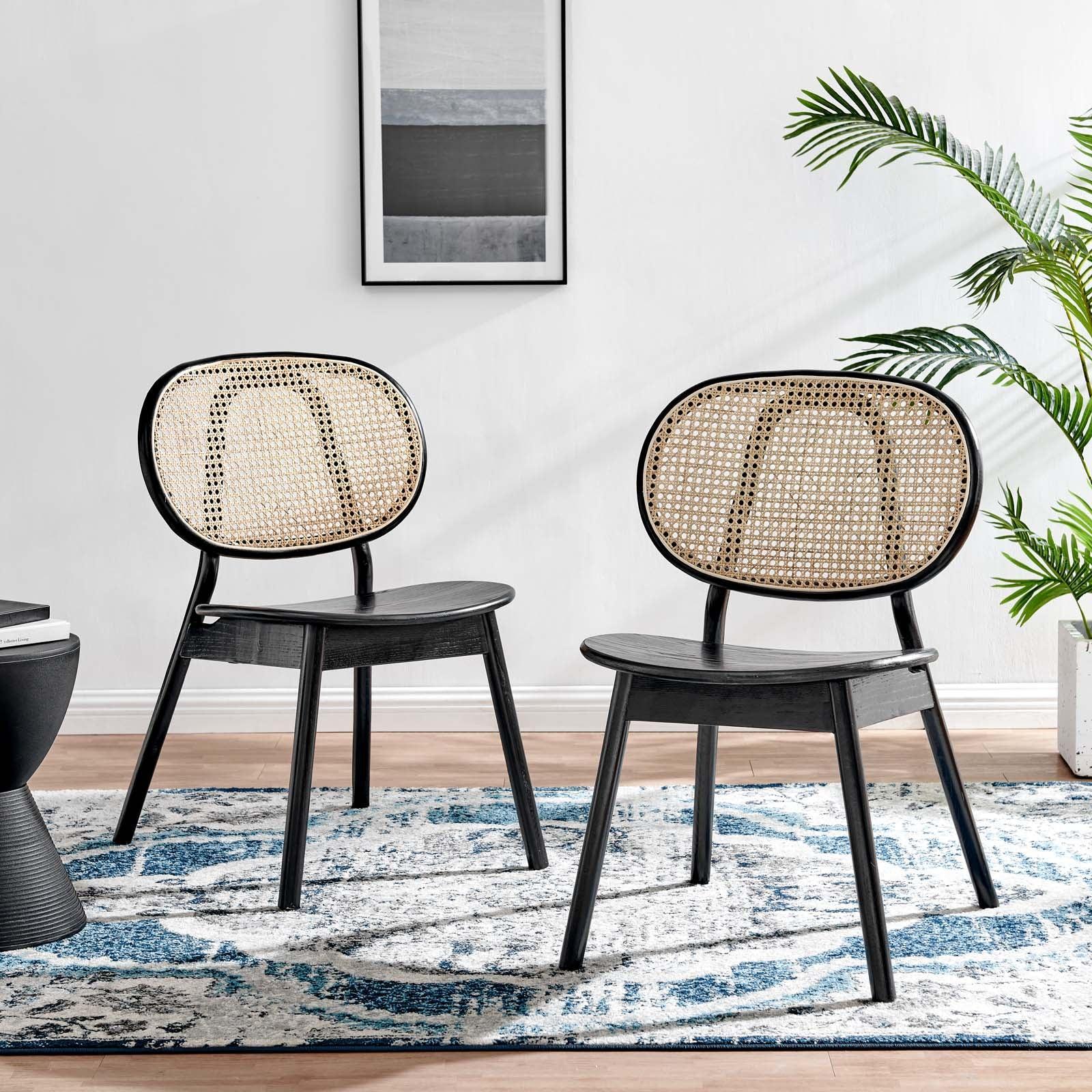 Modway Malina Wood Dining Side Chair Set of 2 FredCo