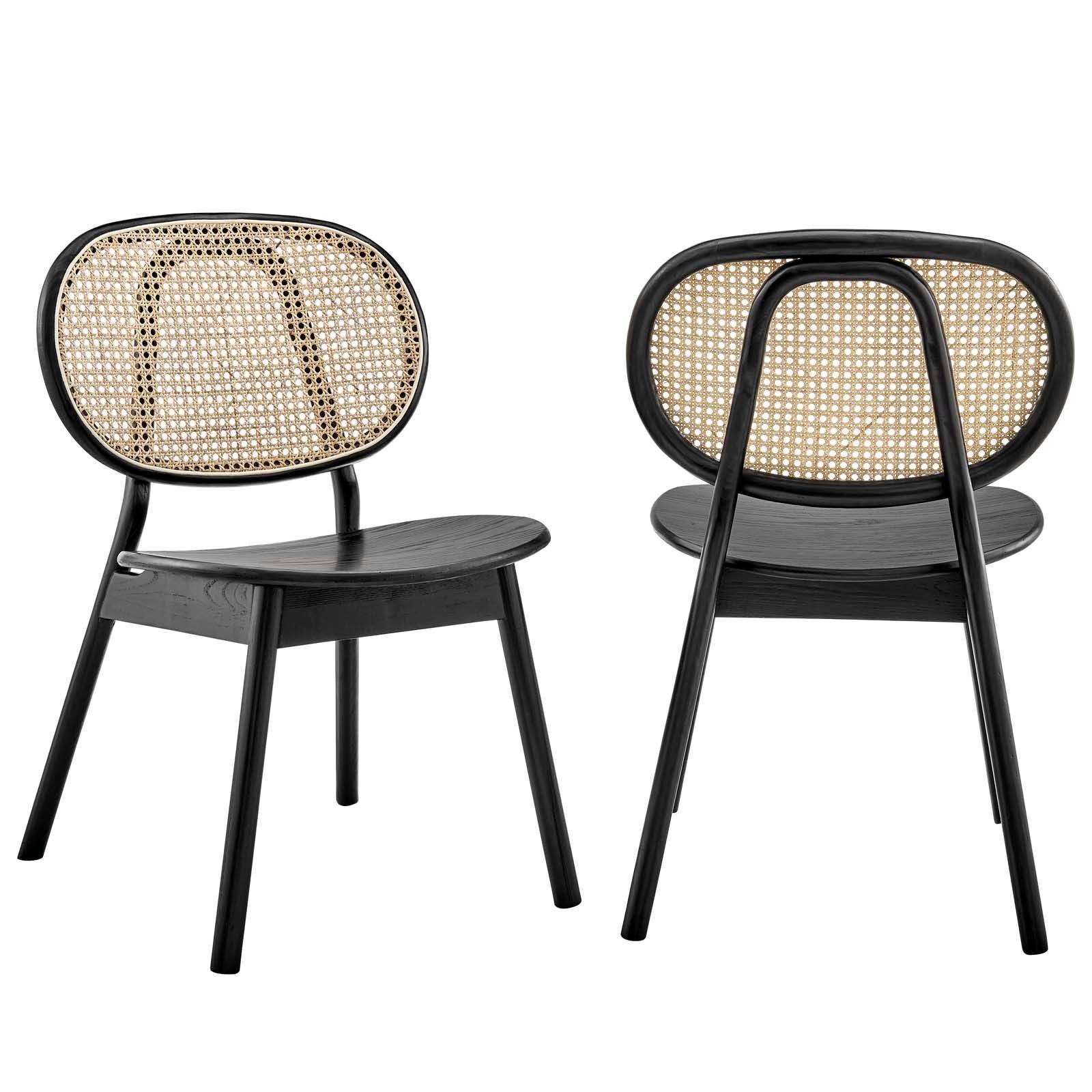 Modway Malina Wood Dining Side Chair Set of 2 FredCo