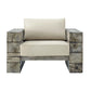 Modway Manteo Rustic Coastal Outdoor Patio Sunbrella® Lounge Armchair FredCo