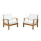 Modway Marina 2 Piece Outdoor Patio Teak Set FredCo