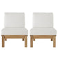Modway Marina 2 Piece Outdoor Patio Teak Set, EEI-1821 FredCo