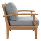 Modway Marina 4 Piece Outdoor Patio Teak Set FredCo