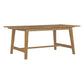 Modway Marina 7 Piece Outdoor Patio Teak Dining Set FredCo