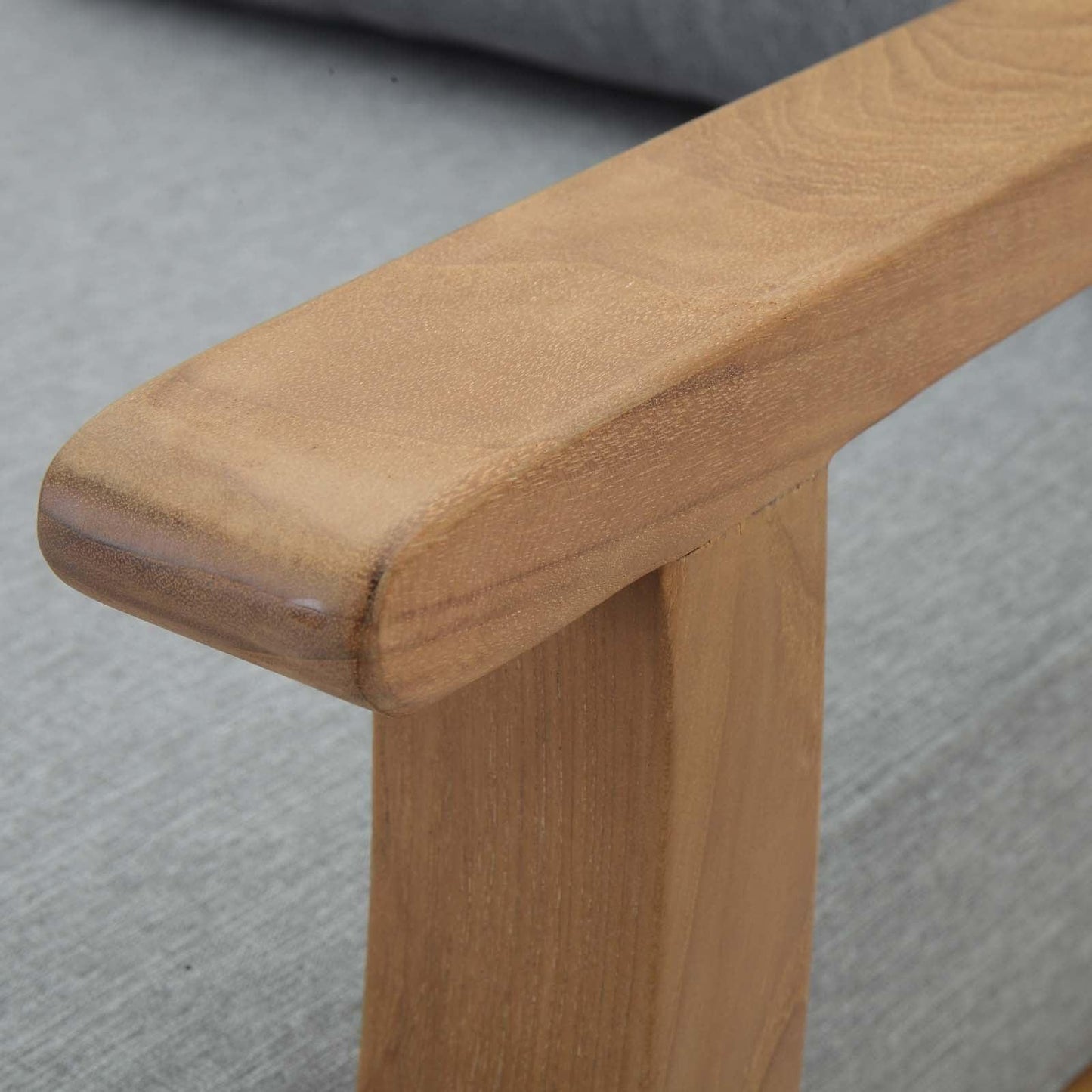 Modway Marina Outdoor Patio Teak Right-Facing Sofa FredCo