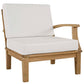 Modway Marina Outdoor Patio Teak Right-Facing Sofa FredCo