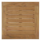 Modway Marina Outdoor Patio Teak Side Table FredCo