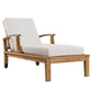 Modway Marina Outdoor Patio Teak Single Chaise FredCo