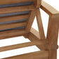 Modway Marina Outdoor Patio Teak Single Chaise FredCo