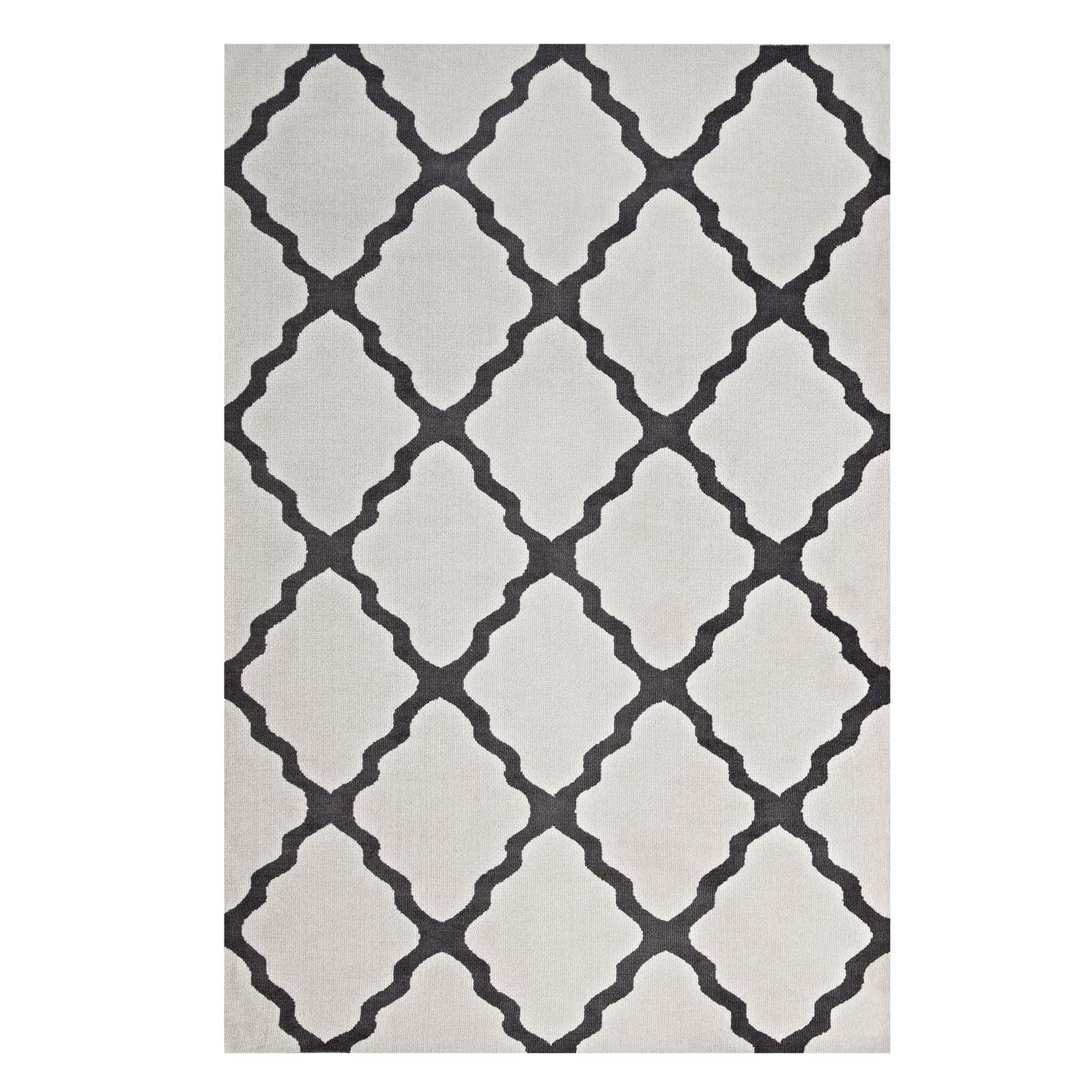 Modway Marja Moroccan Trellis Area Rug FredCo