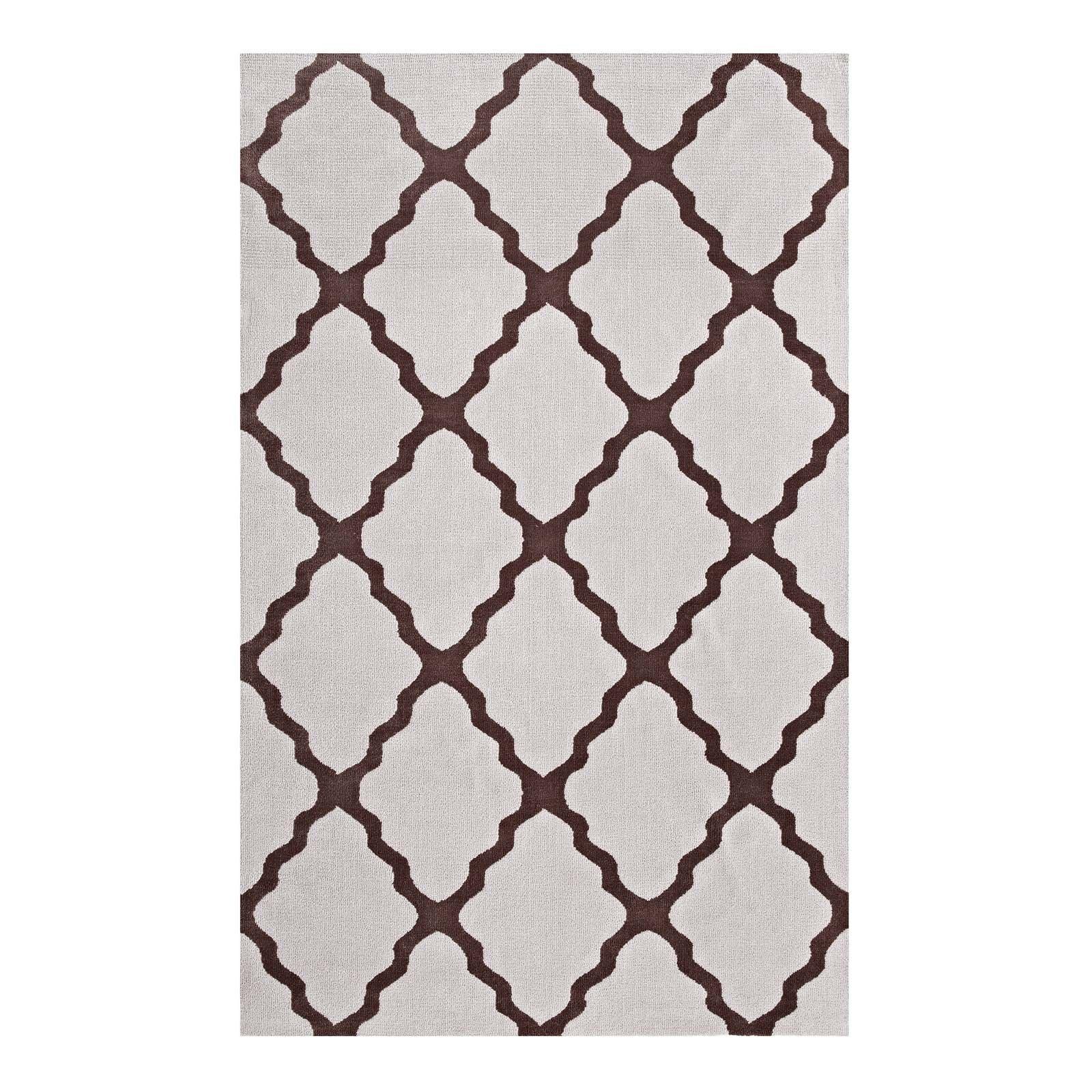 Modway Marja Moroccan Trellis Area Rug FredCo