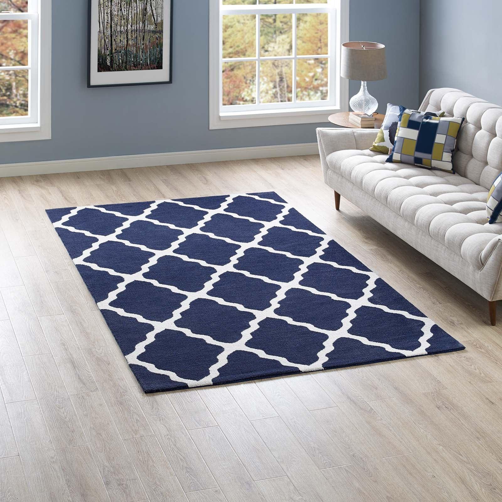 Modway Marja Moroccan Trellis Area Rug FredCo