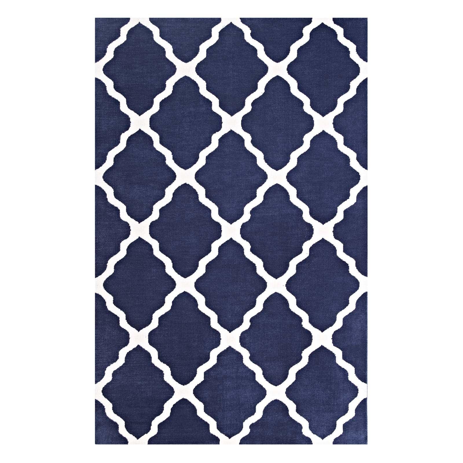 Modway Marja Moroccan Trellis Area Rug FredCo