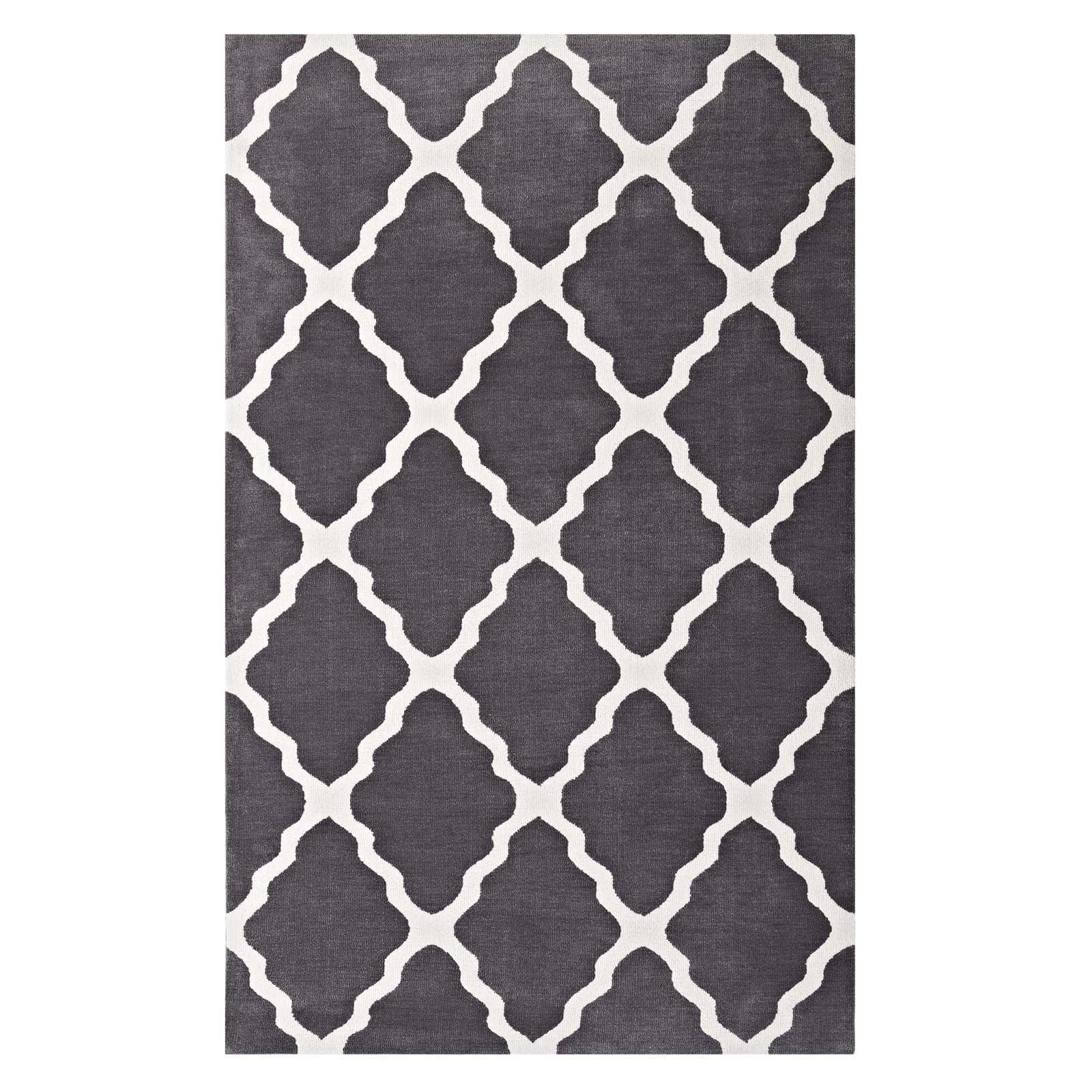 Modway Marja Moroccan Trellis Area Rug FredCo