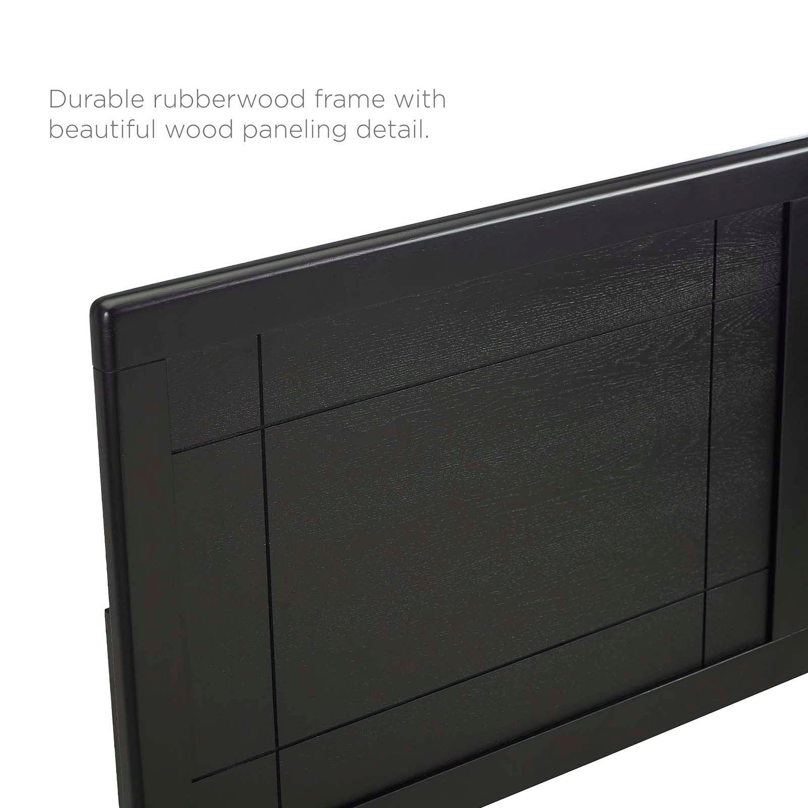 Modway Marlee Full Wood Platform Bed With Splayed Legs FredCo