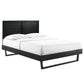 Modway Marlee Queen Wood Platform Bed With Angular Frame FredCo