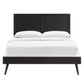 Modway Marlee Twin Wood Platform Bed With Splayed Legs FredCo