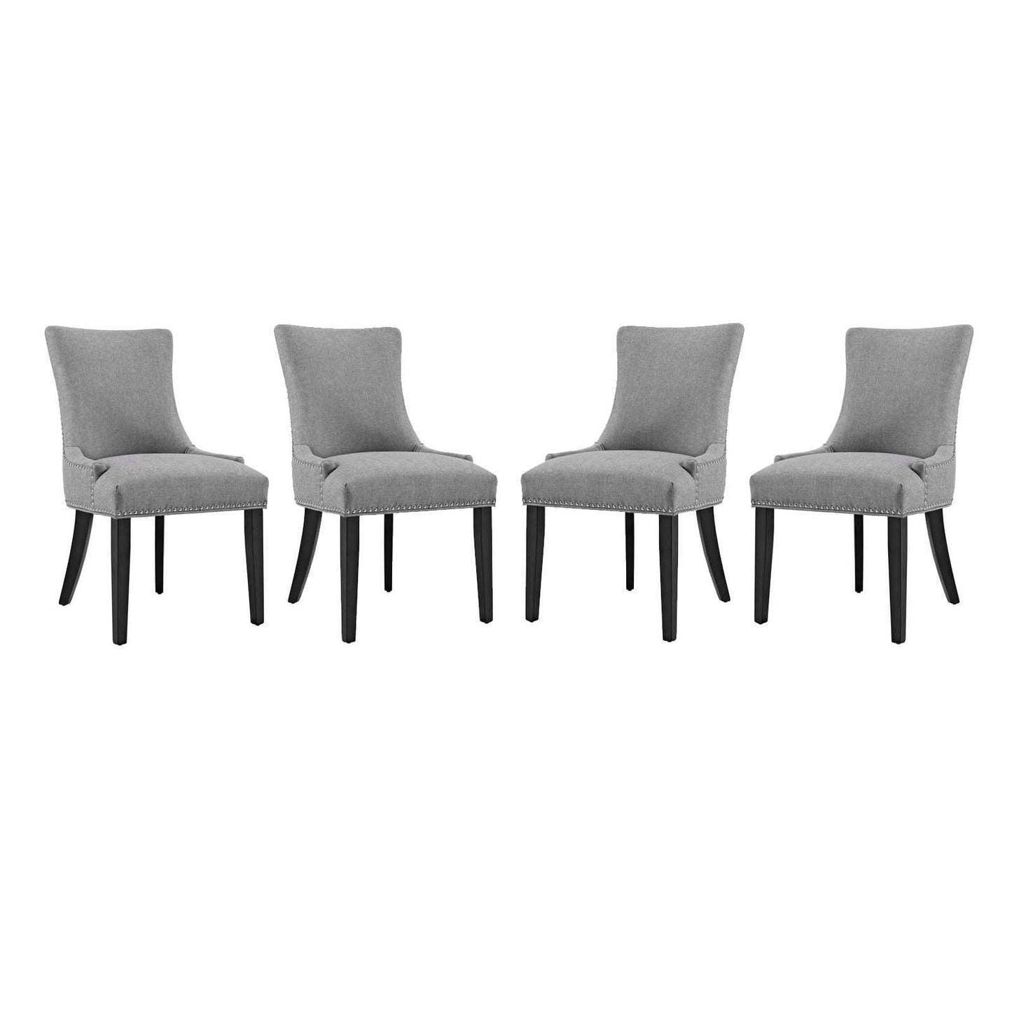 Modway Marquis Dining Chair Fabric Set of 4 FredCo