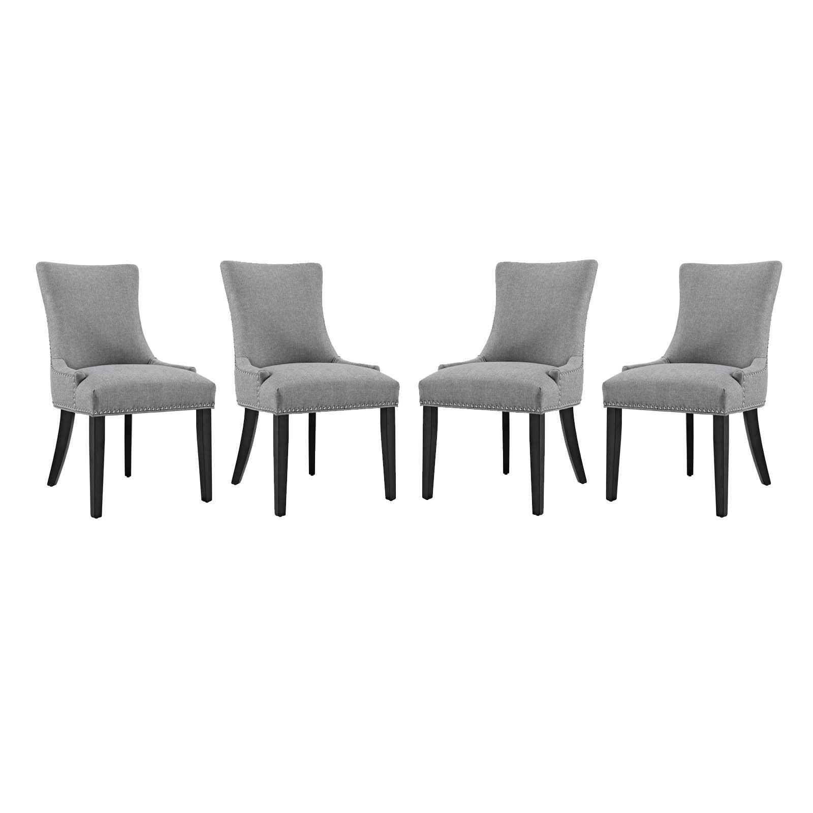 Modway Marquis Dining Chair Fabric Set of 4 FredCo