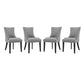Modway Marquis Dining Chair Fabric Set of 4 FredCo