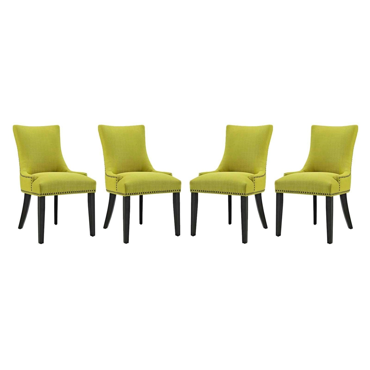 Modway Marquis Dining Chair Fabric Set of 4 FredCo